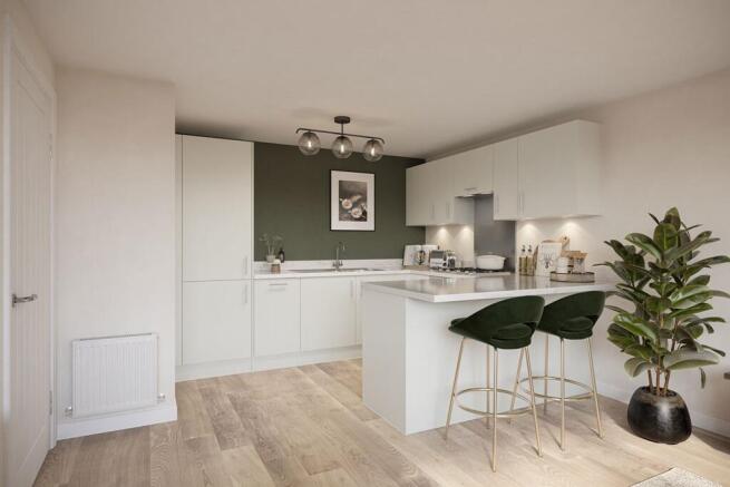 Spacious open plan living