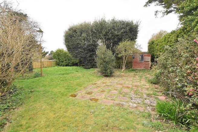 Rear garden