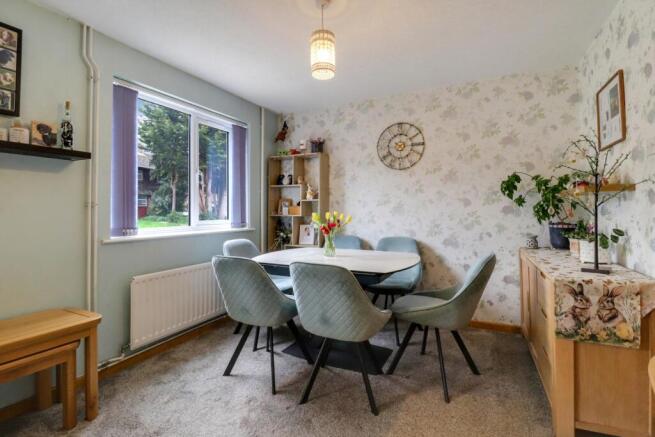 Dining area of living room