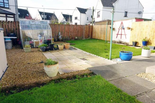 Rear garden