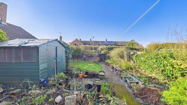 Rear garden