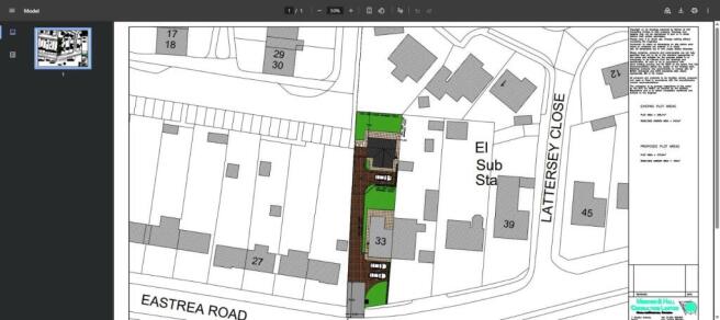 Proposed Site Plan - Planning Permission in Princi