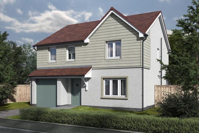 An example of the 4 bed Geddes