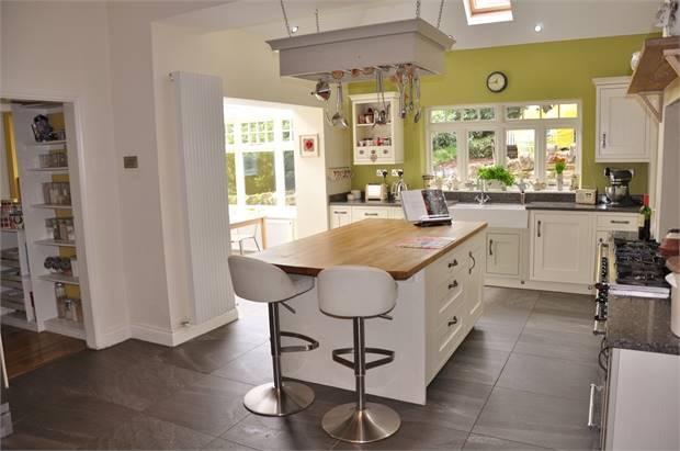 Family Breakfasting-Kitchen