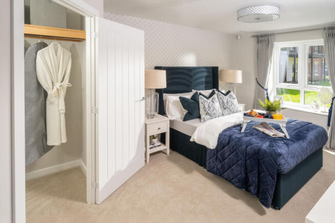 Show home bedroom