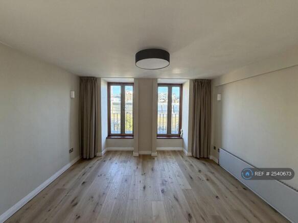Living Room With Juliet Balconies.