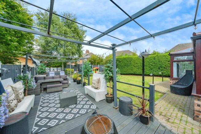 Decked Seating Area