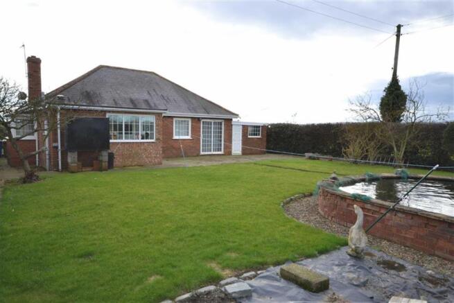 Rear garden