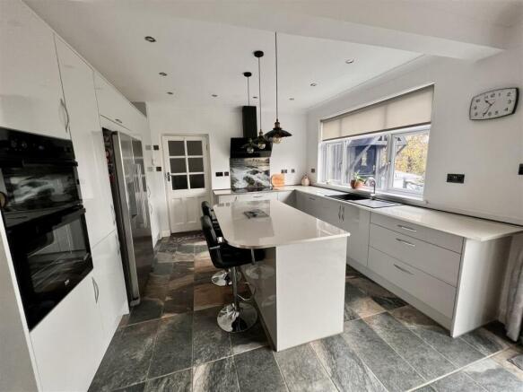 Kitchen with dining area