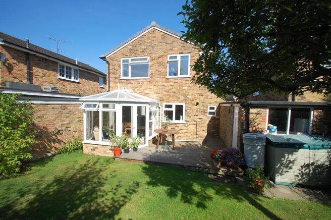 rear of property