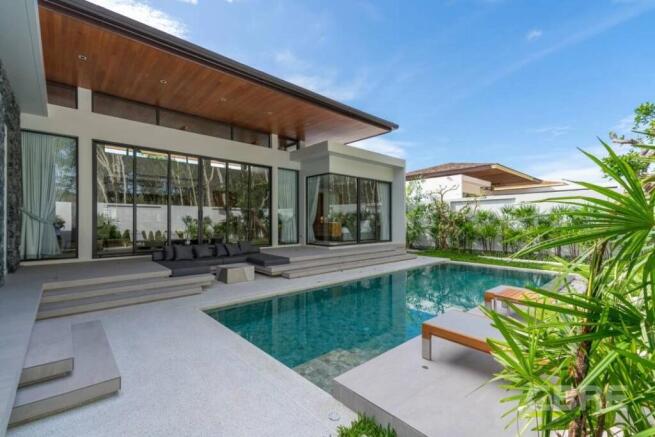 The villa