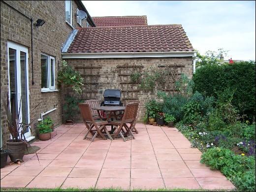 Rear Patio
