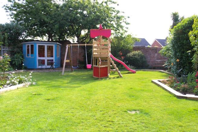 Rear garden