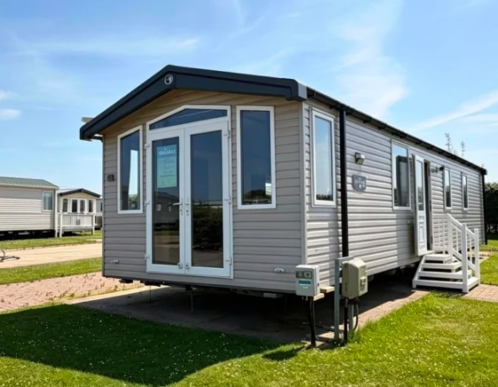 Exterior Of The Swift Provence Holiday Caravan At