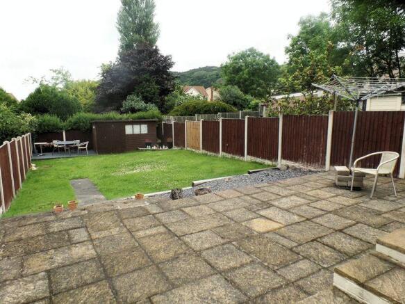 rear garden an...