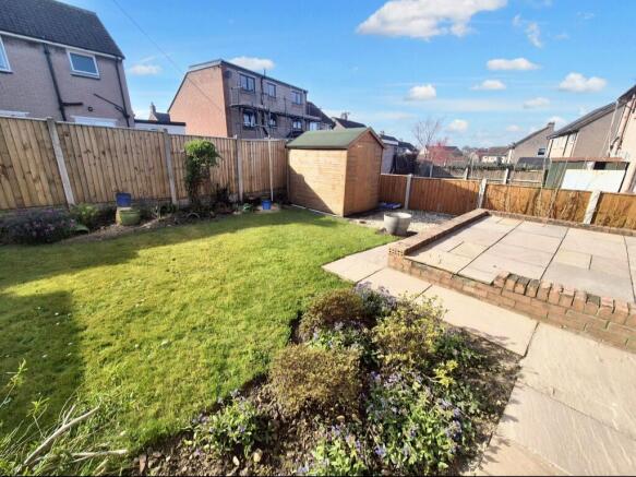 Rear garden