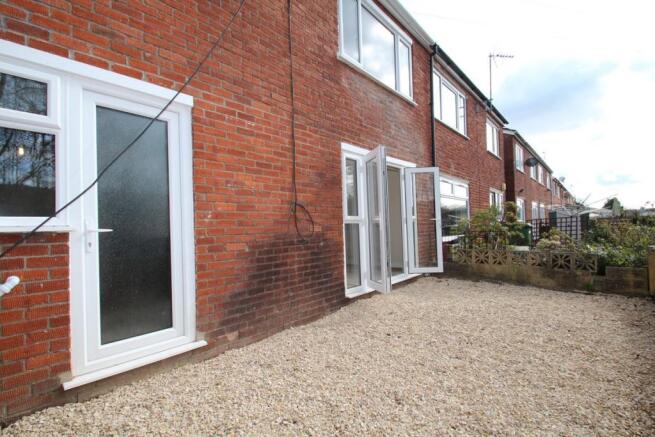 Rear Garden on two l