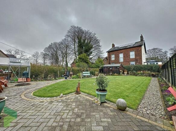 Rear garden and p...
