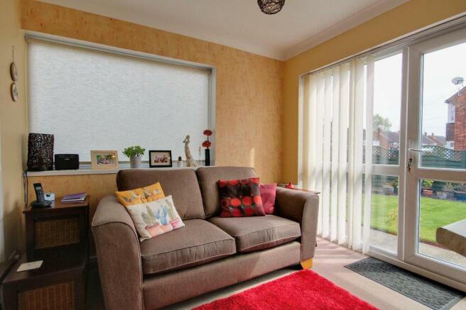 Sitting room enjoying views over the garden