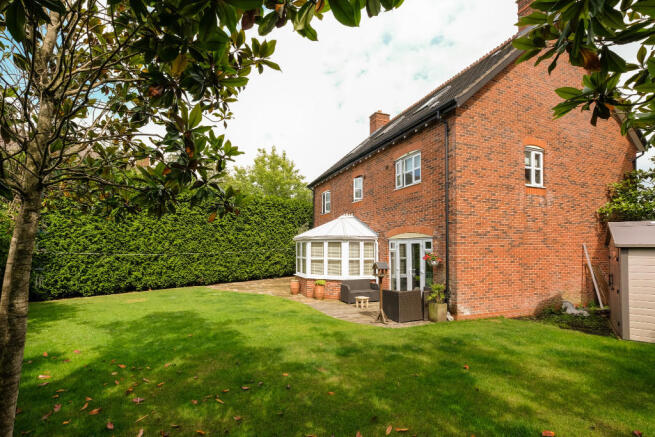 Rear garden