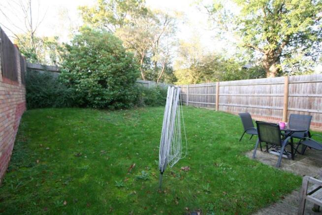 Rear garden