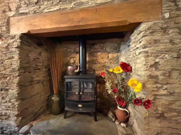 Kitchen Dining Room Fire Place