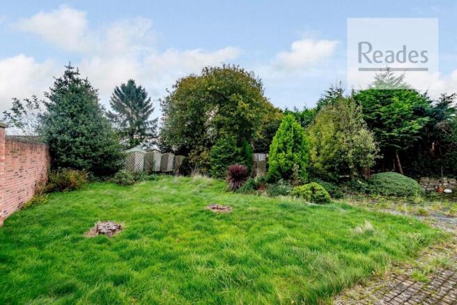 Rear garden