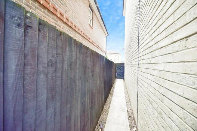 Side Access To The Private Rear Garden