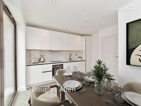 Kitchen Diner Staged