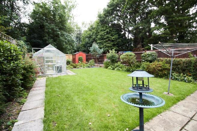 Rear garden