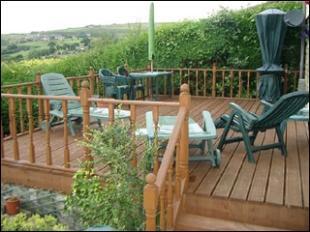 Raised Deck Area