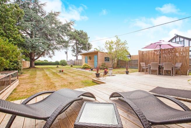 Rear Garden and Deck