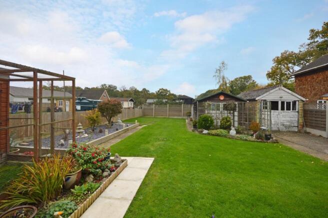 Rear garden