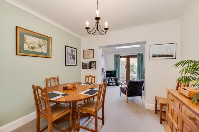 KITCHEN, DINER AND LIVING ROOM