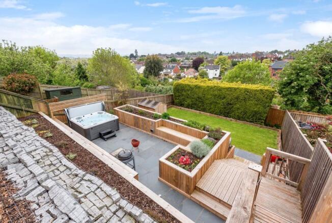 Gardens and Hot Tub