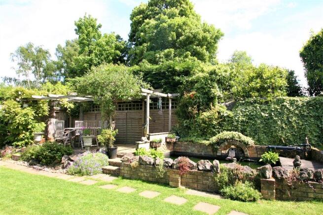 Pergola and Pond