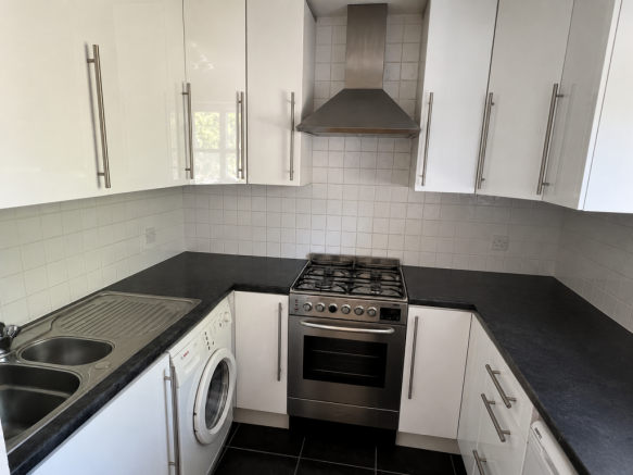 Kitchen with appliances