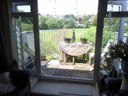 Balcony from lounge