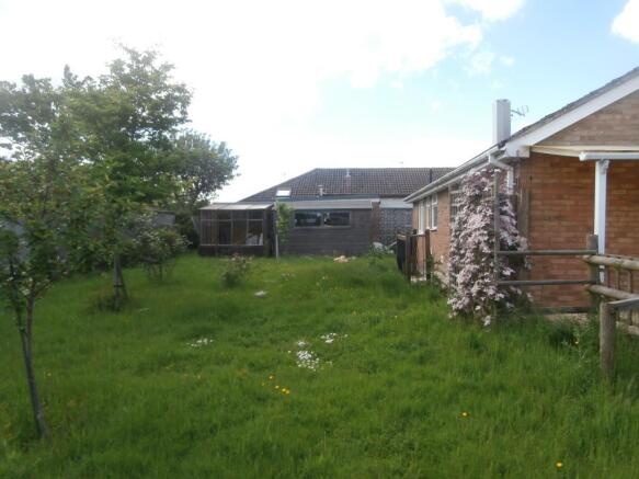 Rear garden