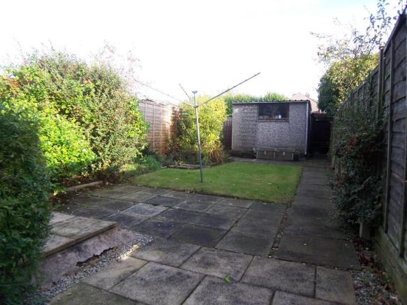 Rear Patio