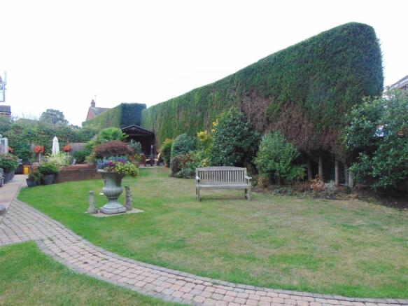 Large Rear Garden