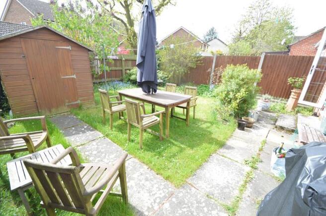Rear garden