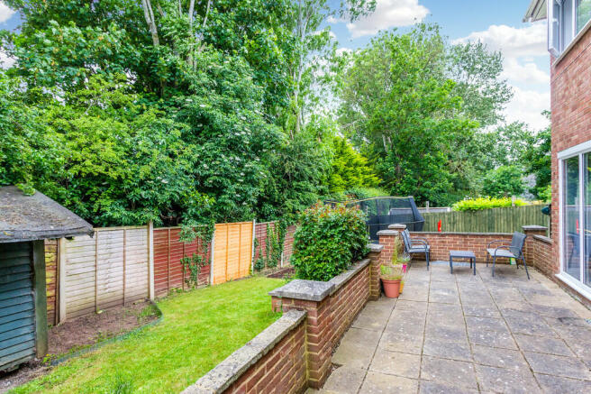 Rear garden