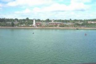 View over marina