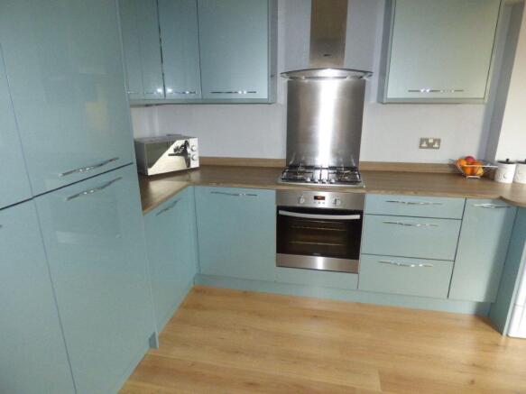 Extended kitchen