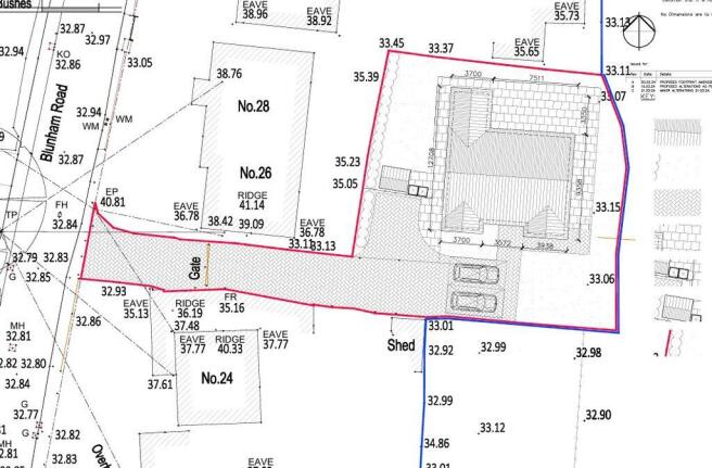 Proposed block layout