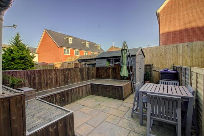 Rear garden