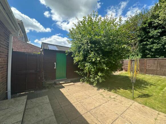 Rear garden