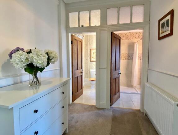 Landing shower room and loo