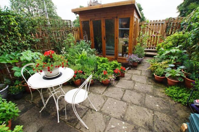 Rear garden